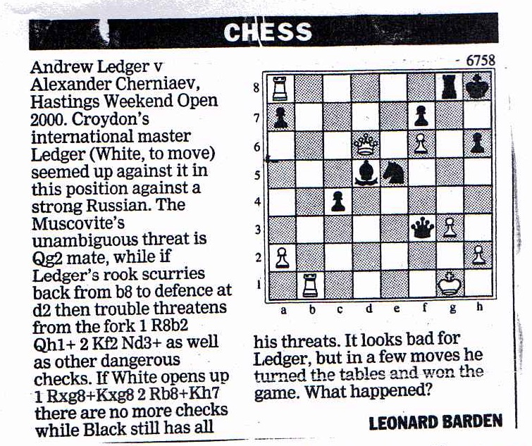 Andrew Ledger Chess